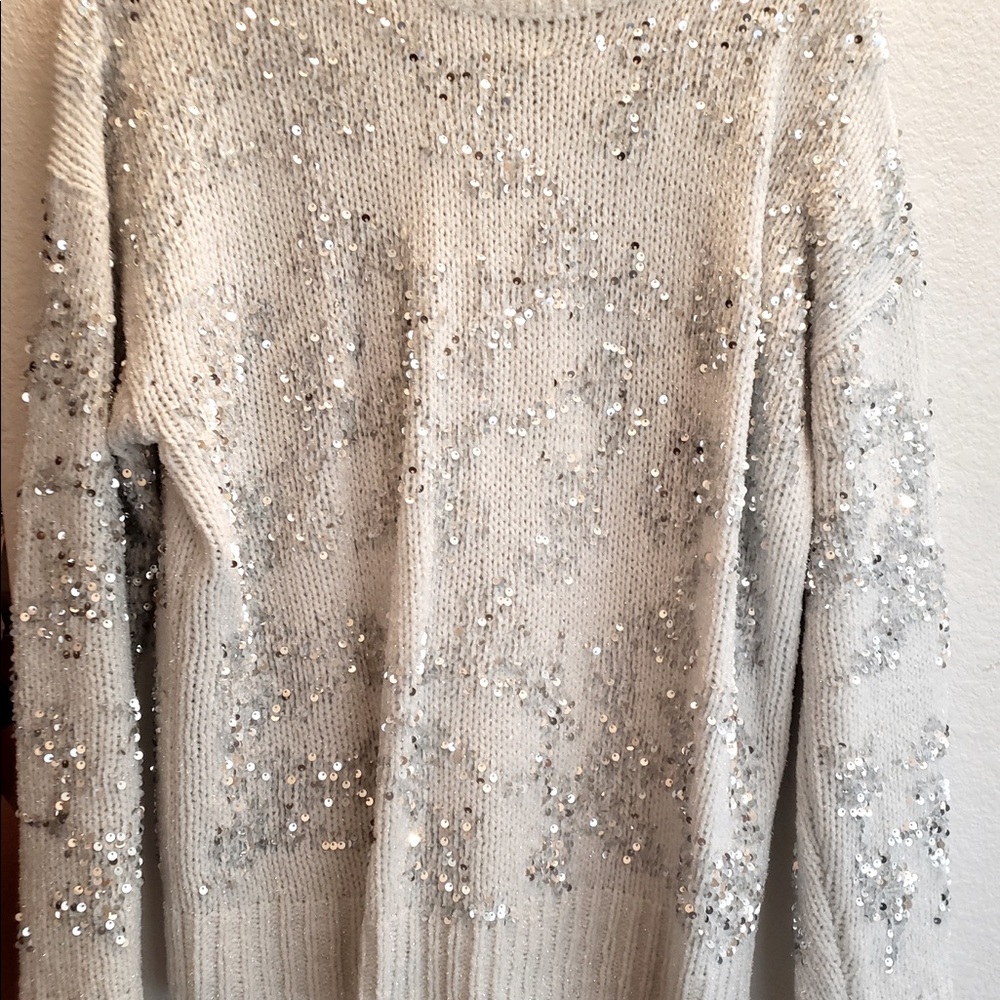 French Connection sequin sweater